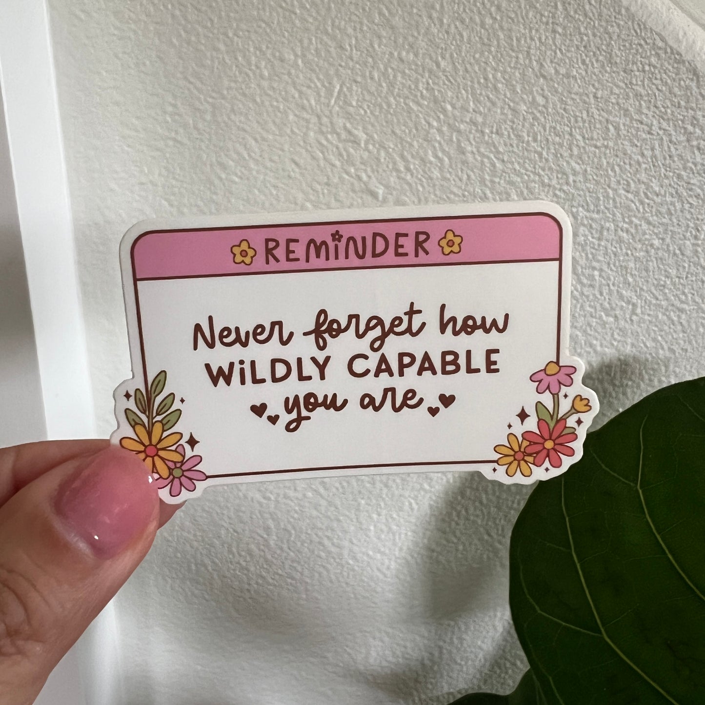 Wildly Capable Sticker
