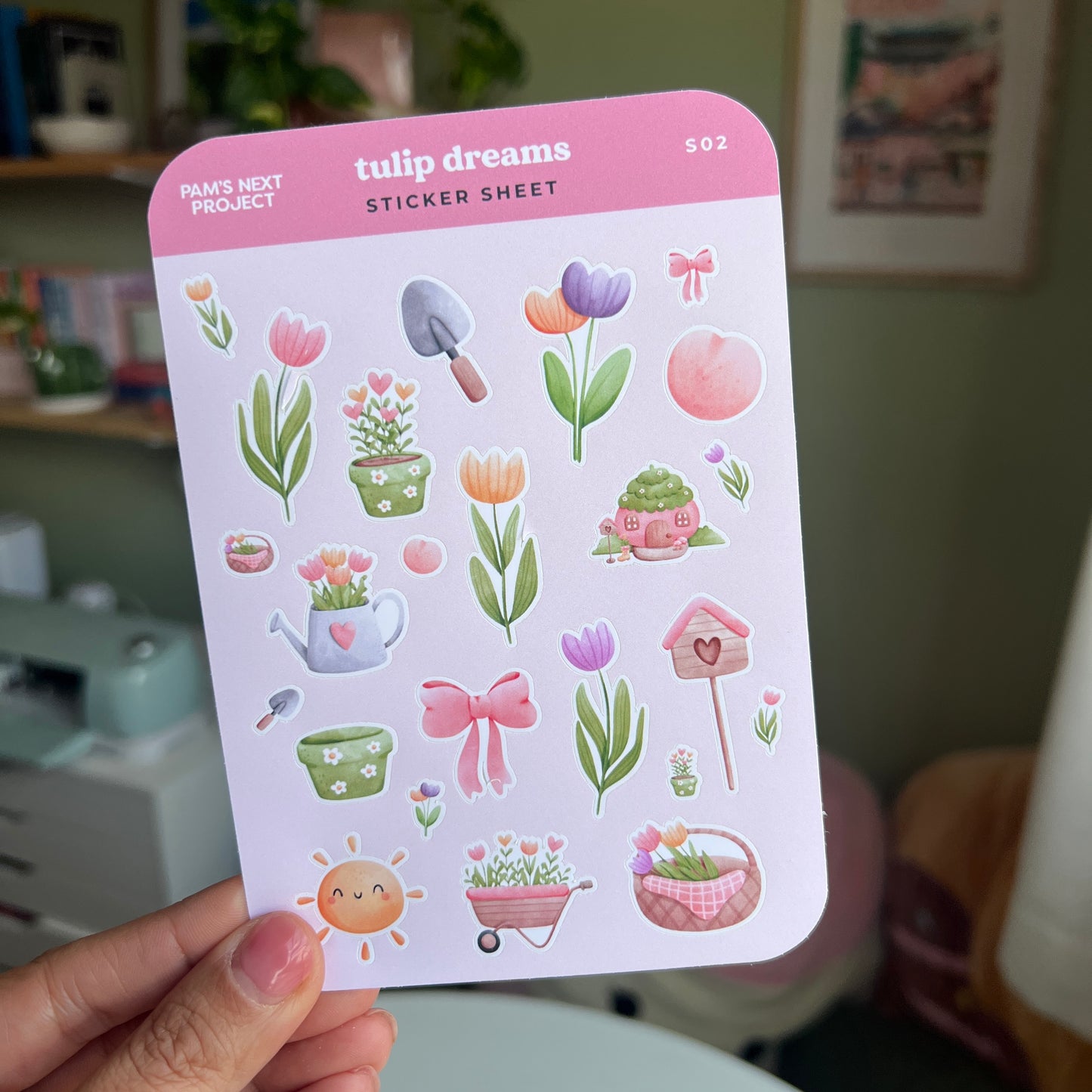 S02 Tulip Dreams Sticker Sheet