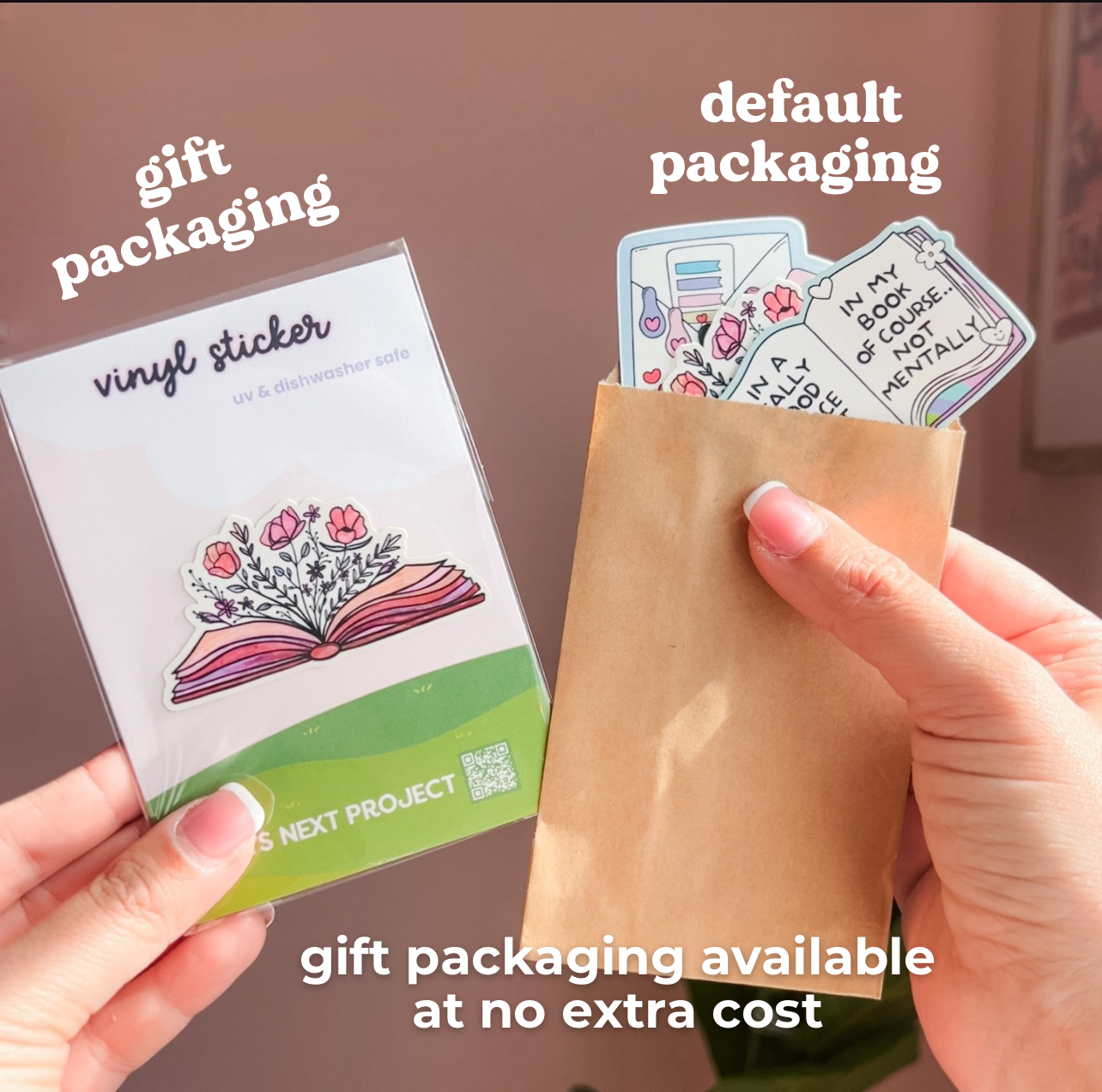 Blooming Book Sticker