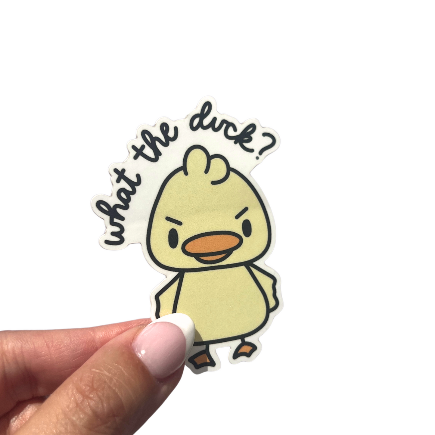 What the Duck? Sticker