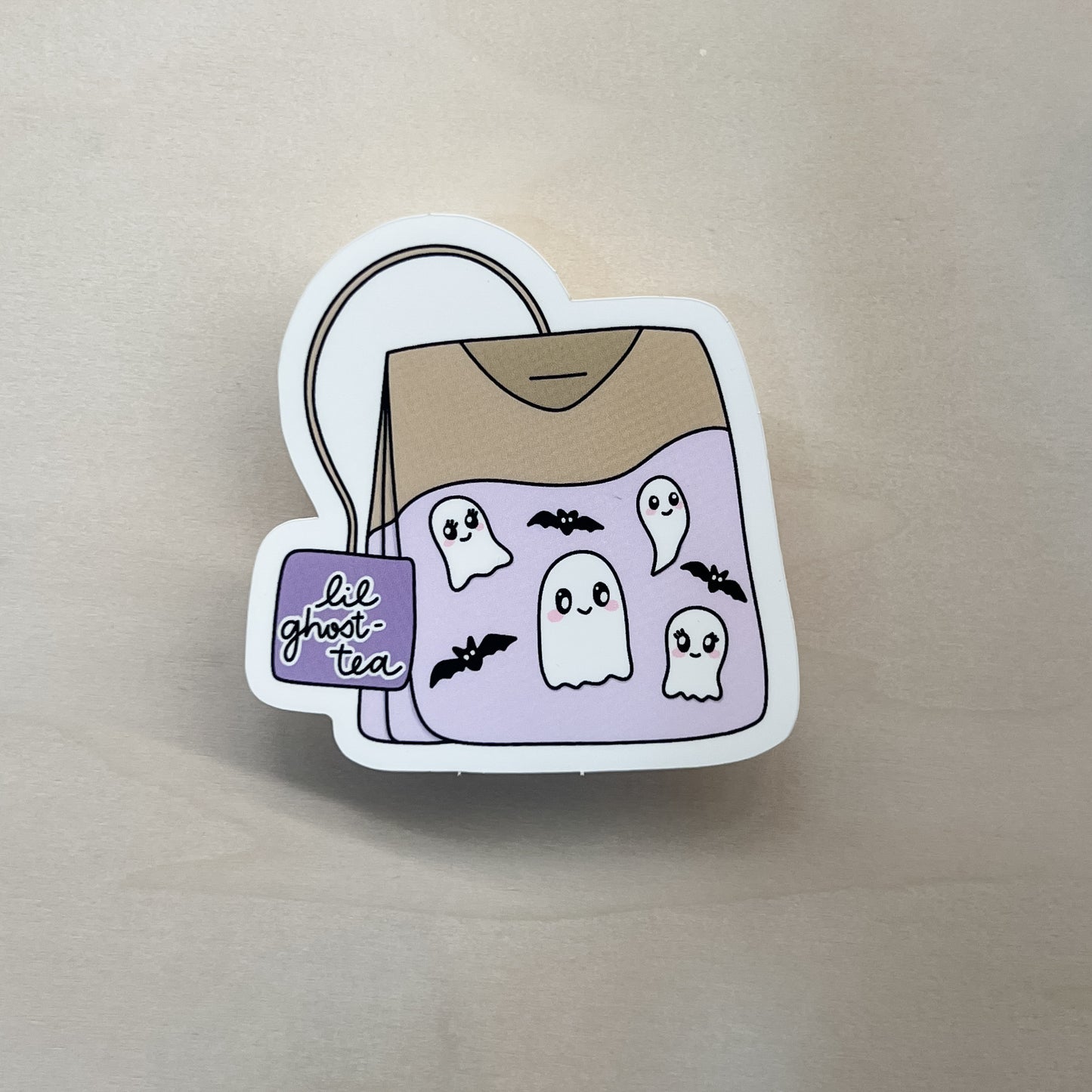 Ghost-Tea Sticker