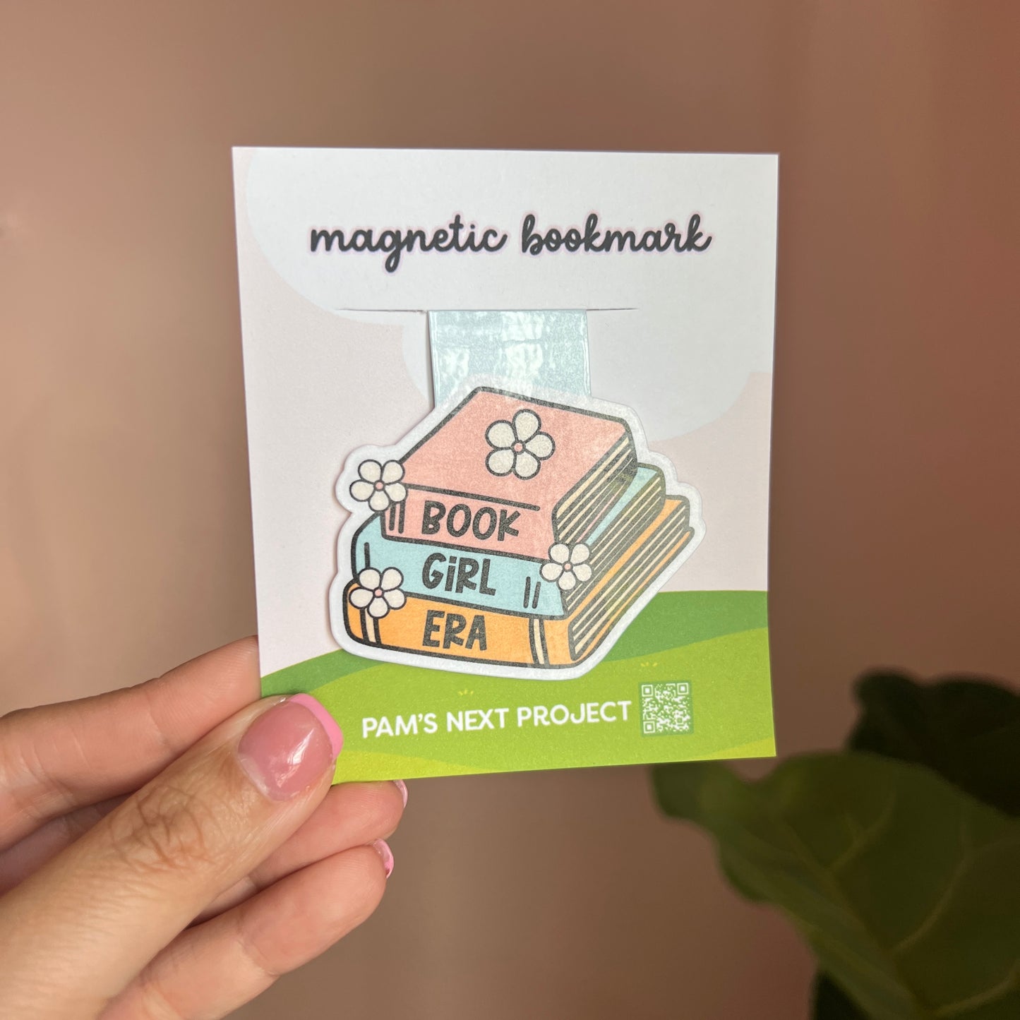 Book Girl Era Magnetic Bookmark