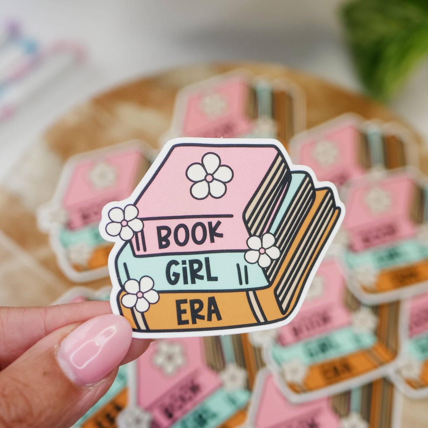 Book Girl Era Sticker