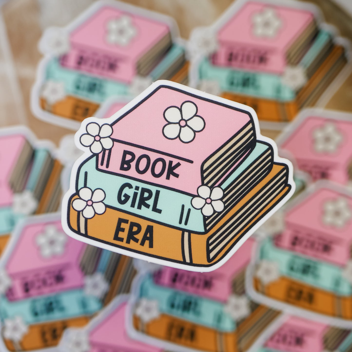 Book Girl Era Sticker