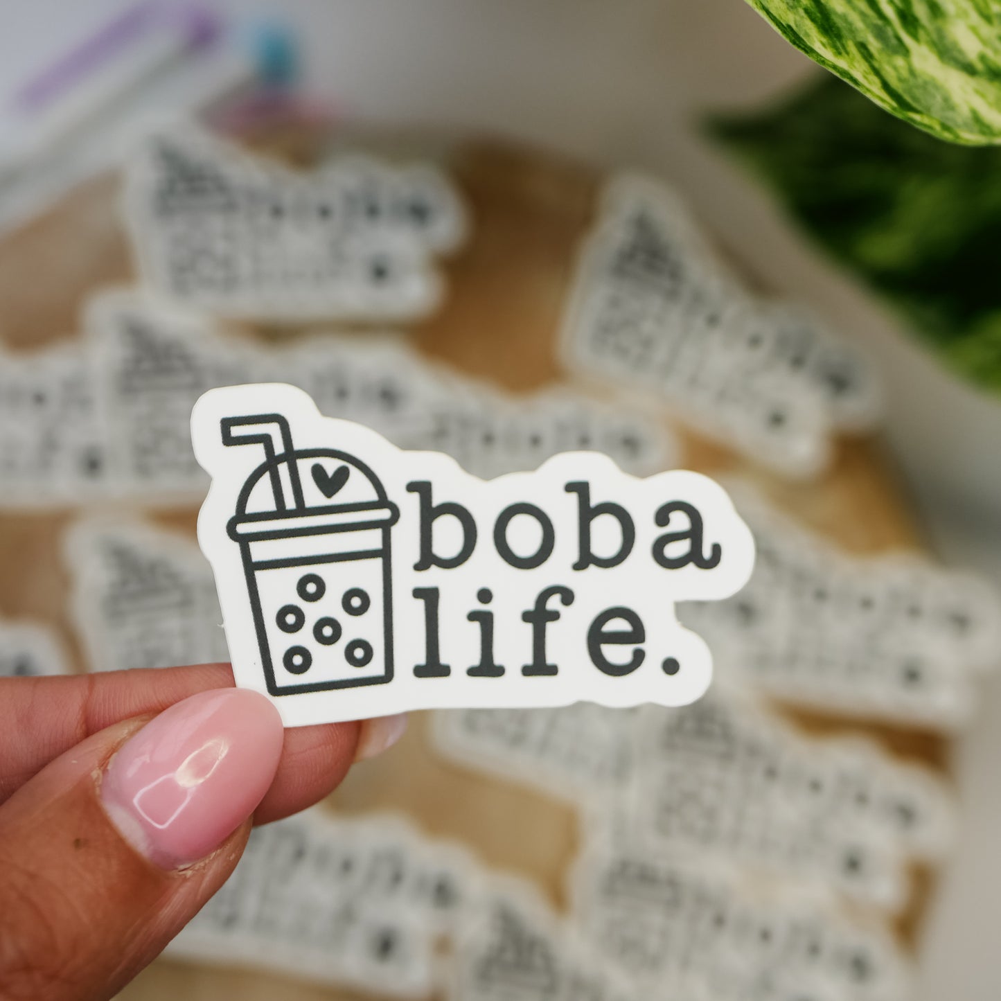 Boba Life Mini Sticker