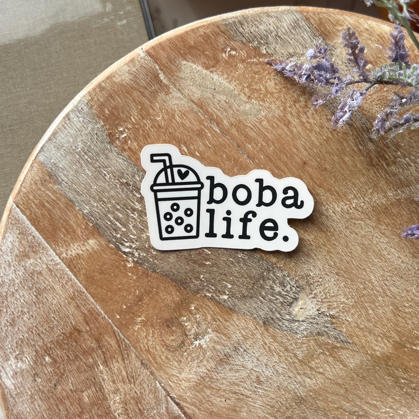 Boba Life Mini Sticker