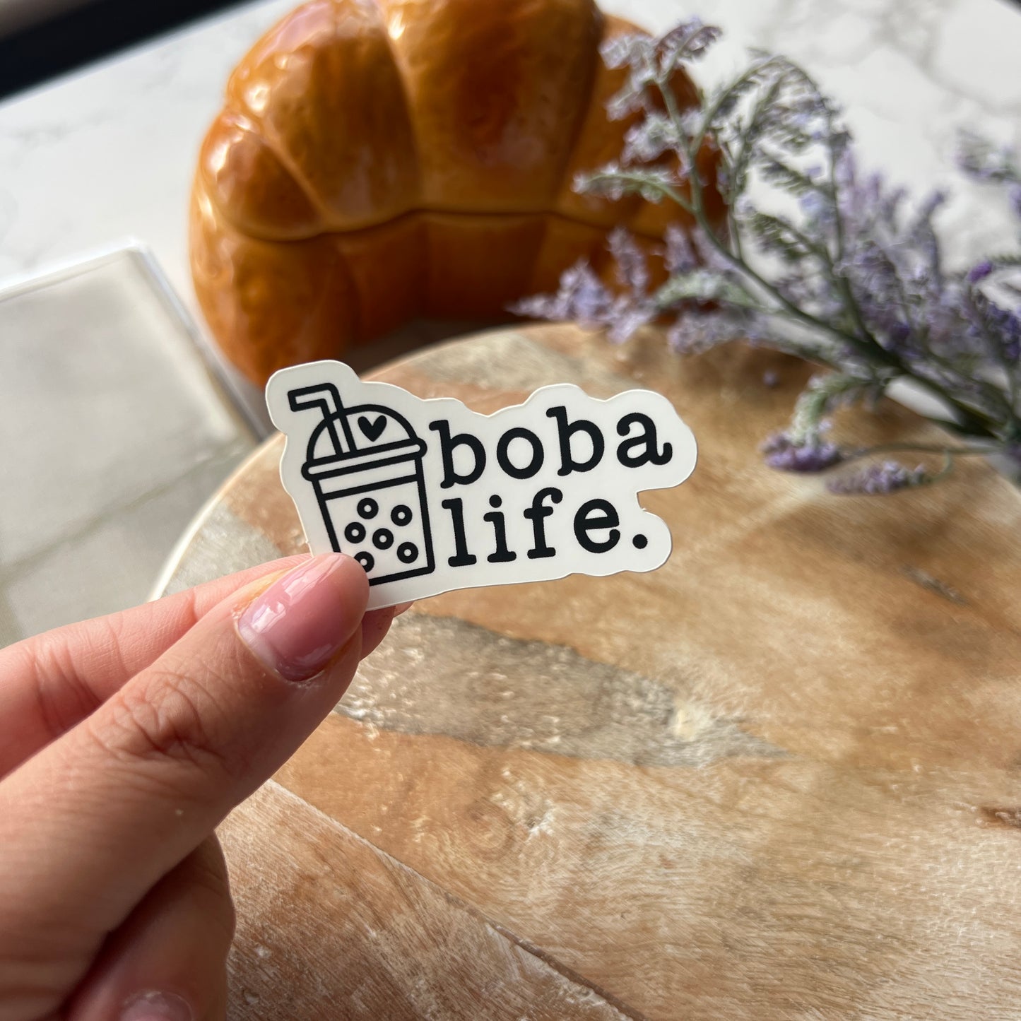 Boba Life Mini Sticker