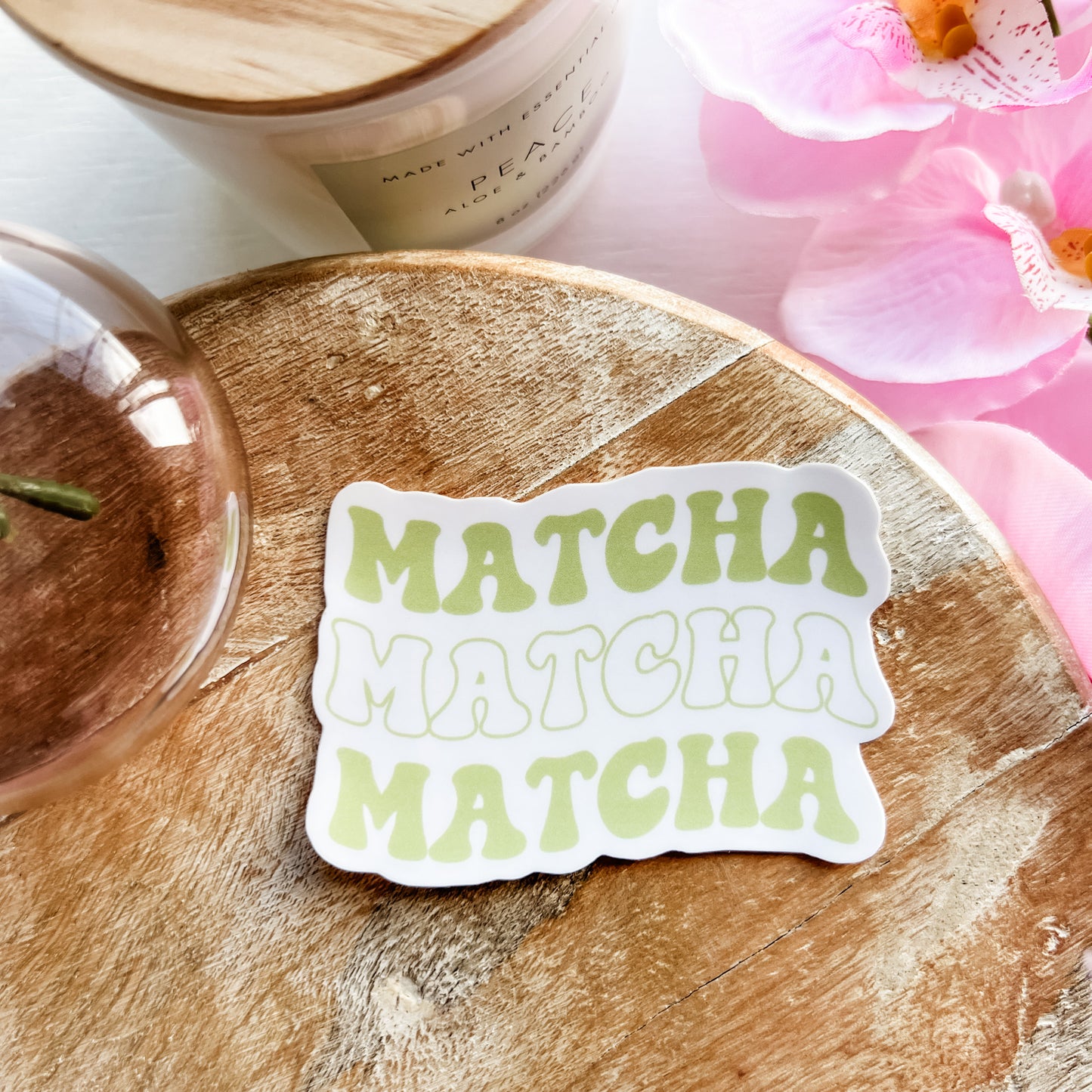 Matcha Sticker