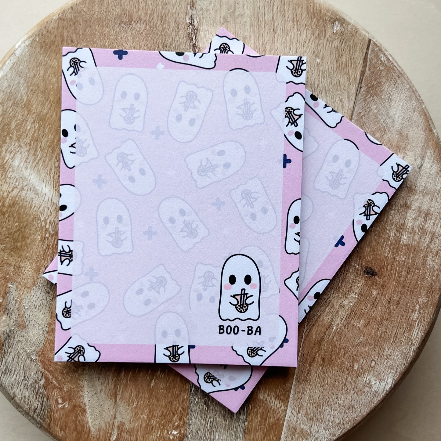 BOO-BA Boba Tea Notepad