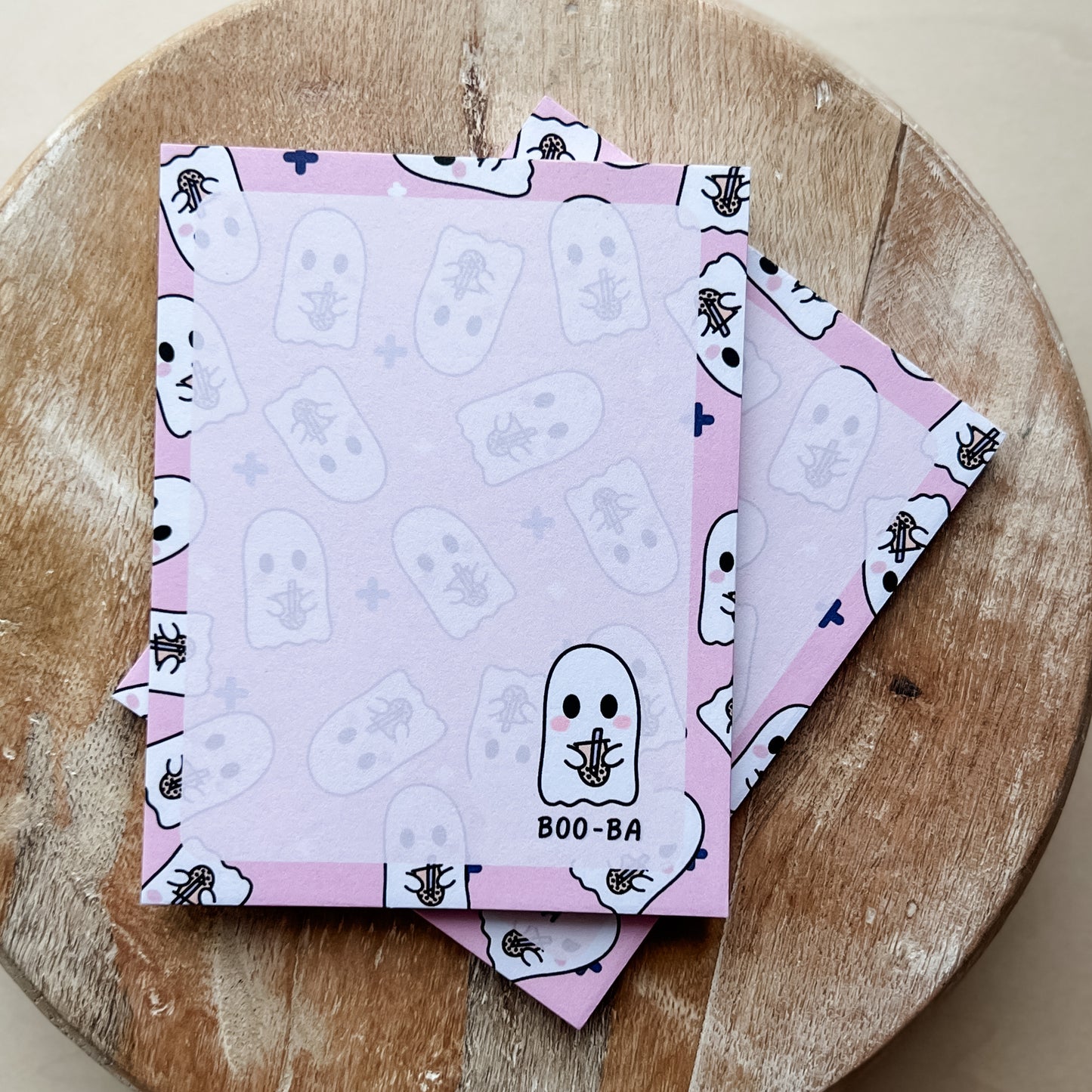 BOO-BA Boba Tea Notepad