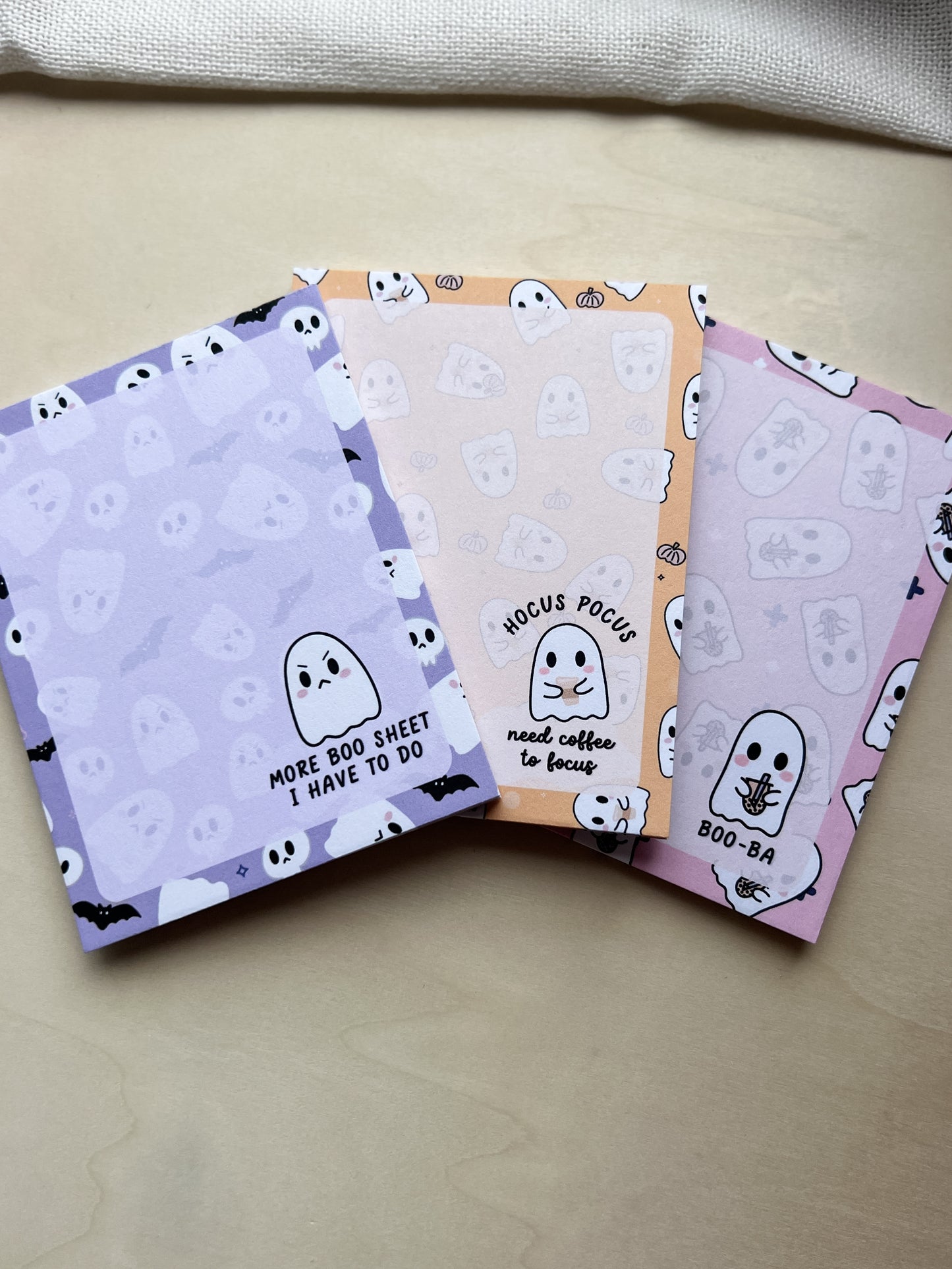 BOO-BA Boba Tea Notepad