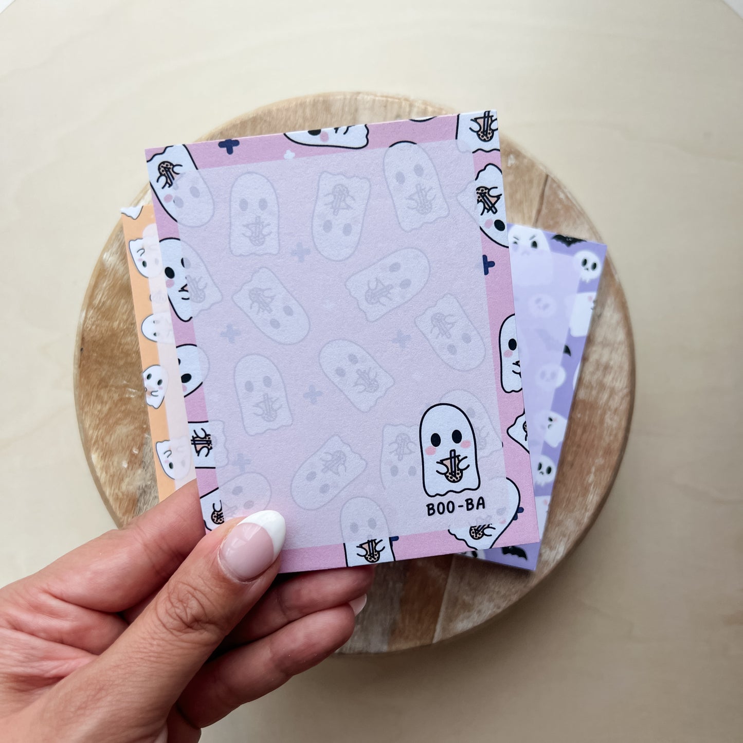 BOO-BA Boba Tea Notepad