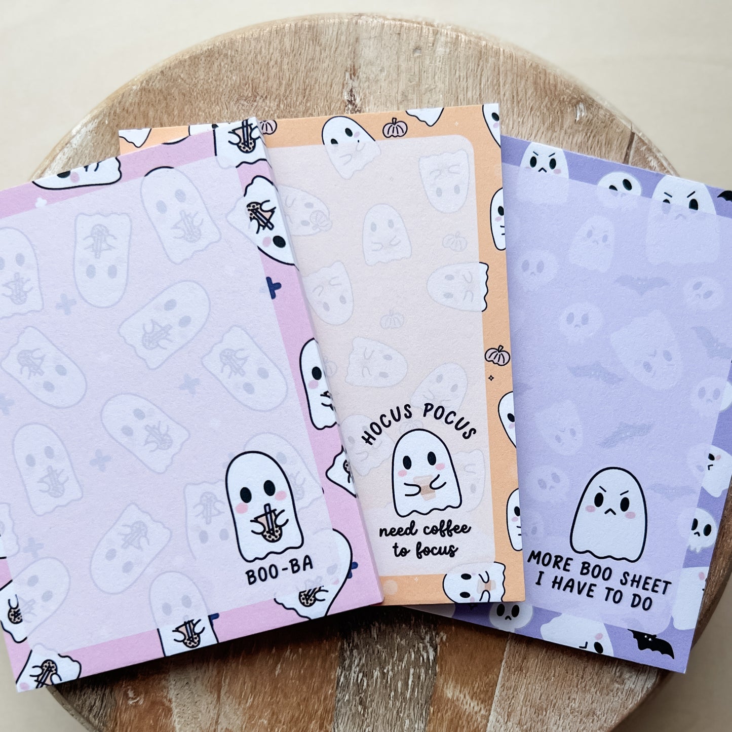 BOO-BA Boba Tea Notepad