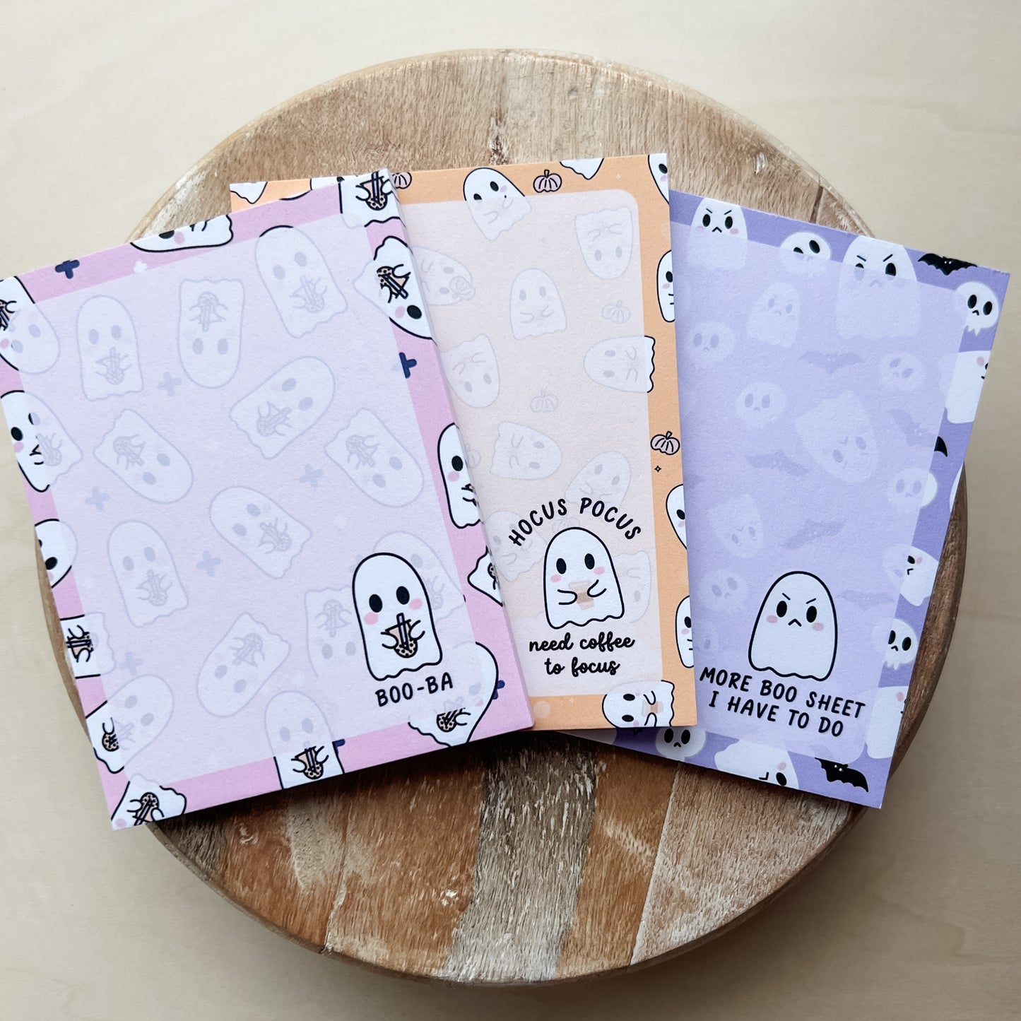 BOO-BA Boba Tea Notepad