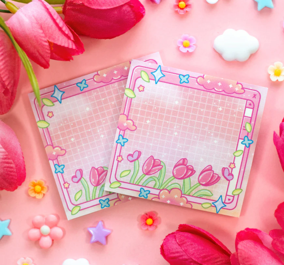 Tulip Dreams Sticky Notes - @unicorn.eclipse