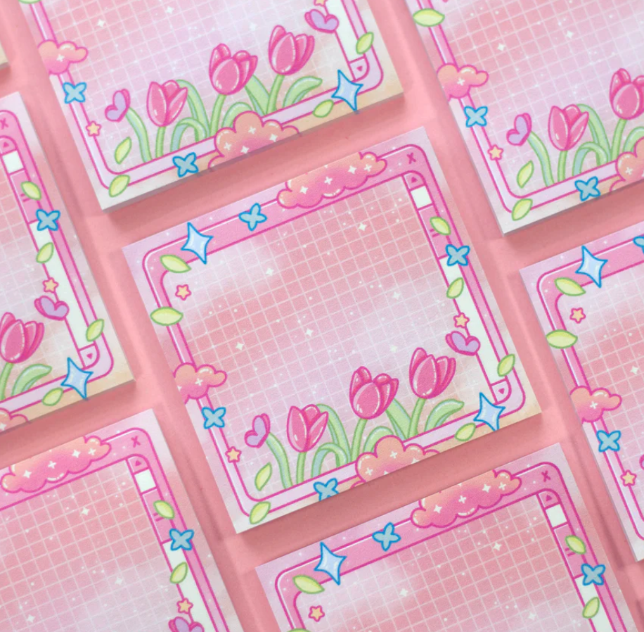 Tulip Dreams Sticky Notes - @unicorn.eclipse